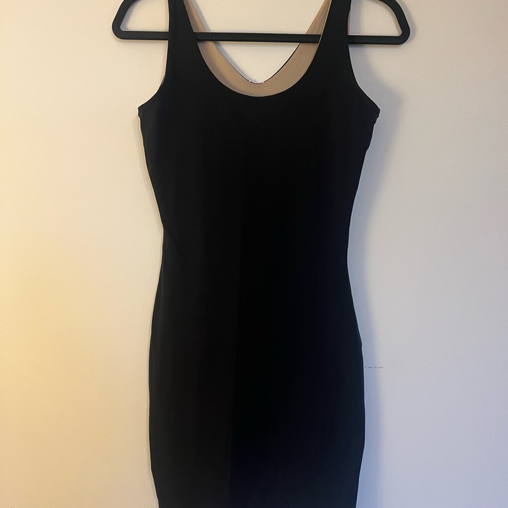 Black Beige Reversible Slip Shapewear Assets by SPANX Red Hot Label Large